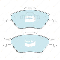 4pcs Bendix Front General CT Brake Pads for Ford Fiesta WP WQ 1.6 i 74 kW FWD