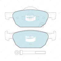 4pcs Bendix Front General CT Brake Pads for Honda Accord Euro CU Civic FK FWD