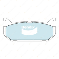 4pcs Bendix Rear General CT Brake Pads for Mazda 626 GE GF MX-6 2.0 2.5