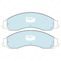 4pcs Bendix Front General CT Brake Pads for Mitsubishi 380 DB 3.8 i 175 kW FWD
