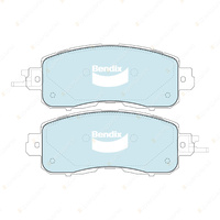 4pcs Bendix Front General CT Brake Pads for Nissan Altima L33 2.5 3.5 FWD