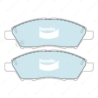 4pcs Bendix Front General CT Brake Pads for Nissan Tiida C11 SC11 1.8 93 kW FWD