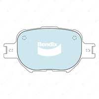 4pcs Bendix Front General CT Brake Pads for Toyota Celica ZZT231 SOARER GZ20