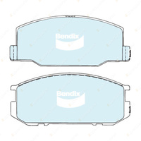 4 x Bendix Front General CT Brake Pads for Toyota Celica RA61 Liteace Supra Town