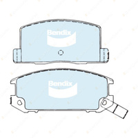 4pcs Bendix Rear General CT Brake Pads for Toyota MR 2 AW11 1.6 85 kW 107 kW RWD