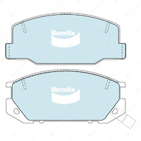 4pcs Bendix Front GCT Brake Pads for Toyota Tarago Estima TCR 10 11 20 21 ABS