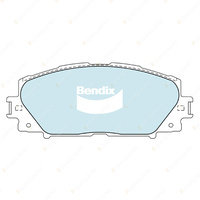 4pcs Bendix Front General CT Brake Pads for Toyota Yaris NCP 90 91 93 130 131