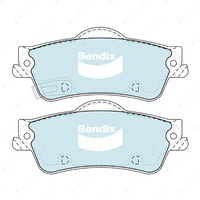 4pcs Bendix Rear General CT Brake Pads for Holden Commodore Calais VF RWD
