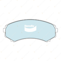 4pcs Bendix Front HD Brake Pads for Mitsubishi Pajero NM NP NS NT NW Grandis