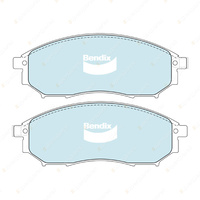 4pcs Bendix Front 4WD Brake Pads for Infiniti M Y51 35h 3.5 225 kW RWD