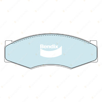 4pcs Bendix Front 4WD Brake Pads for Nissan Navara D21 Nomad Pathfinder WD21 UTE