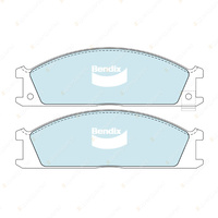 4pcs Bendix Front 4WD Brake Pads for Subaru SVX CX 3.3 i 24V AWD 169 kW 162 kW