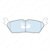 4Pcs Bendix Rear 4WD Disc Brake Pads for Ford F-150 3.0L 3.5L 5.0L 09/2014 - On