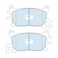 4Pcs Bendix Front 4WD Disc Brake Pads for Genesis G80 RG GV80 JX1 2.5L 3.0L 3.5L