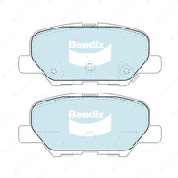 4pcs Bendix Rear 4WD Brake Pads for Peugeot 4008 2.0L 110kW FWD 2013-2017