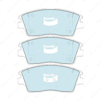 4pcs Bendix Front 4WD Brake Pads for Hyundai Elantra AD ADA 1.6L Turbo 2016-2020