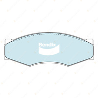4x Bendix Front 4WD Brake Pads for Nissan Cabstar F22 H40 Skyline R31 2.0L 2.7L