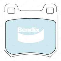 4Pcs Rear Bendix Euro Disc Brake Pads for Saab 900 9-3 YS3D 2.0L 2.3L 2.5L FWD