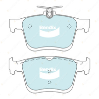 4Pcs Rear Bendix Euro Brake Pads for Audi Q2 GAB GAG 1.4L 1.5L 2.0L 110kW 140kW