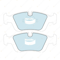 4pcs Bendix Front Euro+ Brake Pads for BMW Z4 E85 2.5L 3.0L RWD 2003-2008