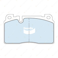 4Pcs Bendix Front Euro+ Brake Pads for Audi A6 S6 RS6 4G2 4GC 4G5 4GD Q5 SQ5 8RB