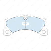 Bendix Front Euro+ Brake Pads for Porsche Macan 95B Panamera 971 Suit 350mm Disc