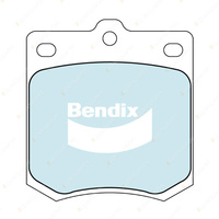4pcs Bendix Front General CT Brake Pads for Mazda R100 FA2 Rotary 1 82 kW RWD