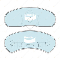 4x Bendix Front General CT Brake Pads for Ford Fairlane ZD ZF ZG ZH ZJ ZK ZL LTD