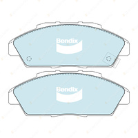 4pcs Bendix Front General CT Brake Pads for Honda Accord CB CC CD 2.2 FWD