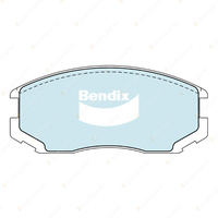 4x Bendix Front General CT Brake Pads for Proton Persona Satria C9M Wira C9S C9C
