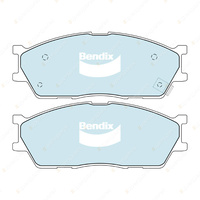 4pcs Bendix Front General CT Brake Pads for Kia RIO BC 1.5 16V 72 kW FWD
