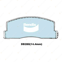 4pcs Bendix Front General CT Brake Pads for Honda Accord SJ SY 1.6 L EX 59 kW