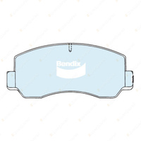 4pcs Bendix Front General CT Brake Pads for Ford Econovan 2.2 D 46 kW RWD Van