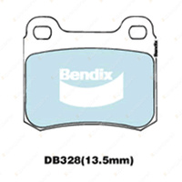4 x Bendix Rear General CT Brake Pads for Mercedes Benz 190 W201 2.0 2.3 2.5 2.6