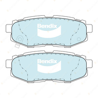 4Pcs Rear Bendix GCT Disc Brake Pads for Subaru Forester SJ SJG WRX GJ GK6 GK8
