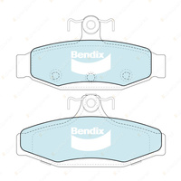 4pcs Bendix Rear General CT Brake Pads for Nissan Skyline R31 3.0L 1986-1990