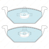 4pcs Bendix Front General CT Brake Pads for Audi A1 8X1 8XA 8XF 8XK GBA A3 8L1