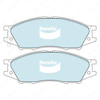4pcs Bendix Front General CT Brake Pads for Nissan Cube Z10 1.3L 2000-2002