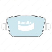 4x Bendix Rear General CT Brake Pads for Proton Preve Suprima CR 1.6L 2011-2016