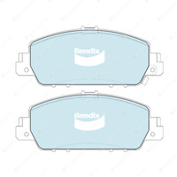 4pcs Bendix Front General CT Brake Pads for Honda Vezel RU 1.5L Hybrid 2013-On