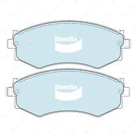 4 Bendix Front HD Brake Pads for Nissan Pulsar N16 With Sumitomo Caliper