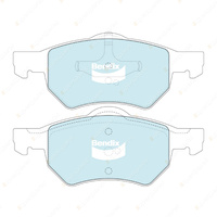 4pcs Bendix Front HD Brake Pads for Chrysler Voyager RS RG 3.3 128 kW