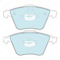 4pcs Bendix Front HD Brake Pads for Mazda 3 BK BL 2.3 MPS SP23 FWD