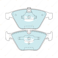 4 x Bendix Front HD Brake Pads for BMW X1 E84 xDrive 25 Z4 E89 sDrive 35