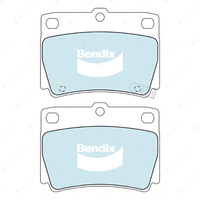 4pcs Bendix Rear HD Brake Pads for Mitsubishi Pajero NW NX QE Challenger