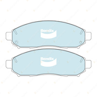 4pcs Bendix Front HD Brake Pads for Nissan Leaf ZE0 Serena C25 C26 2005-2018