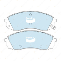 4pcs Bendix Front HD Brake Pads for Hyundai iMax H1 TQ 2.4L 2.5L 2008-2021