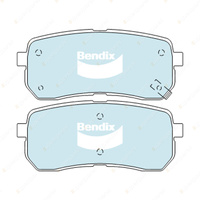 4pcs Bendix Rear HD Brake Pads for Hyundai iMax H1 TQ 2.5L 2008-2021