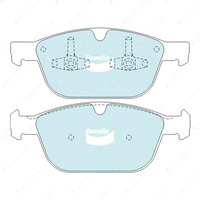 4pcs Bendix Front HD Brake Pads for Volvo XC90 275 2.4L 2.5L 2.9L 3.2L 4.4L