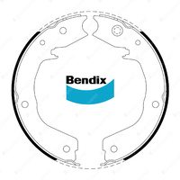 Bendix Park Hand Brake Shoes for Mitsubishi Pajero NM NP CK V7W V6W 2.8 3.2 3.5